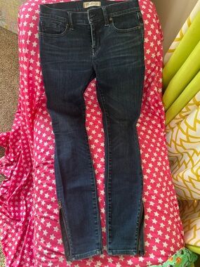 Madewell Skinny jeans with ankle zippers